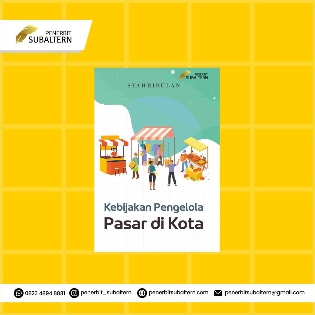 Kebijakan Pengelolaan Pasar di Kota