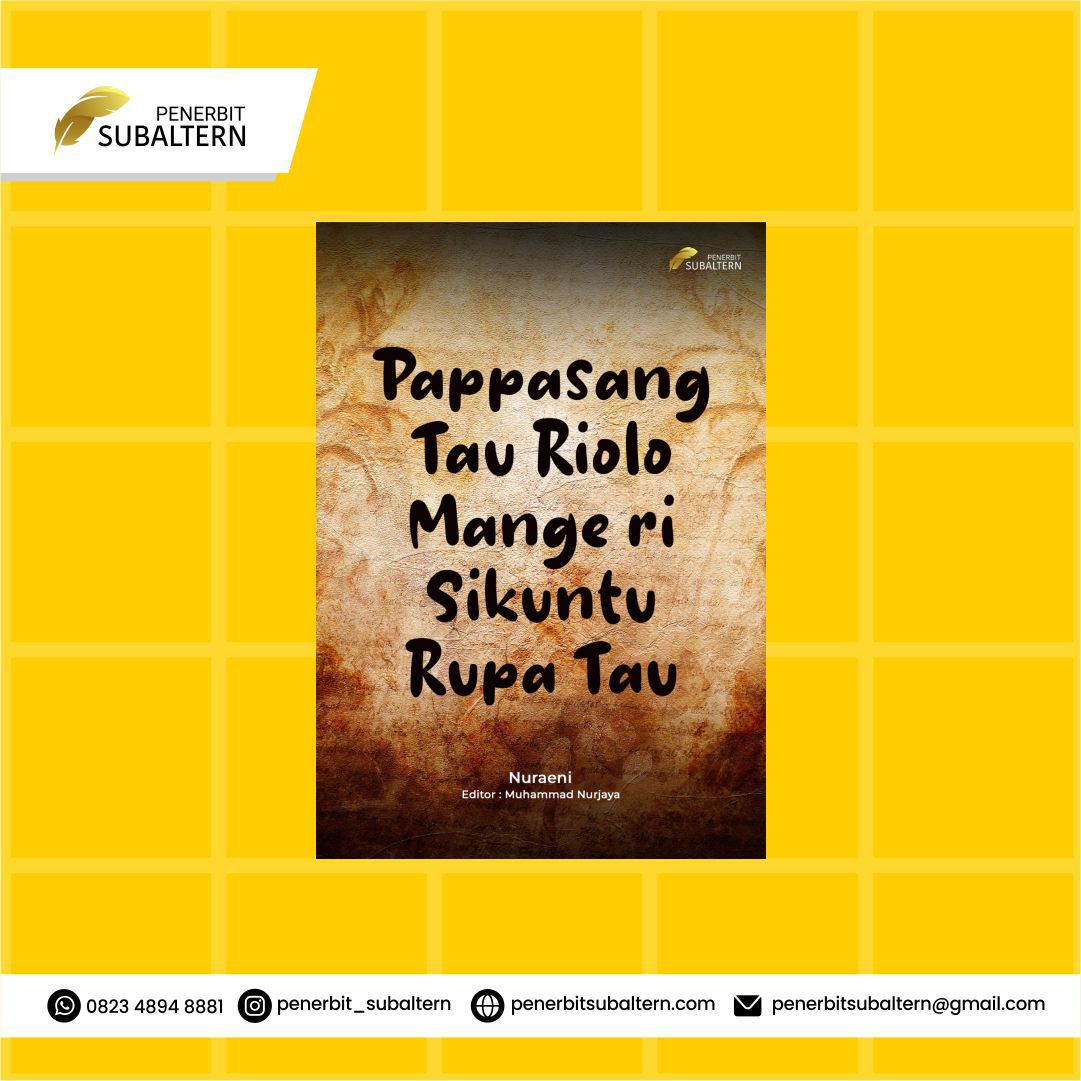 Pappasang Tau Riolo Mange Ri Sikuntu Rupa Tau