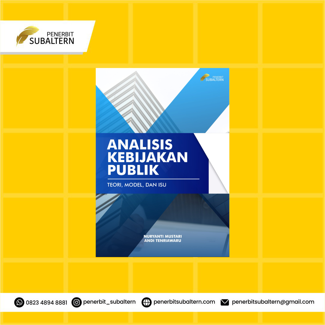 Analisis Kebijakan Publik: Teori, Model dan Isu